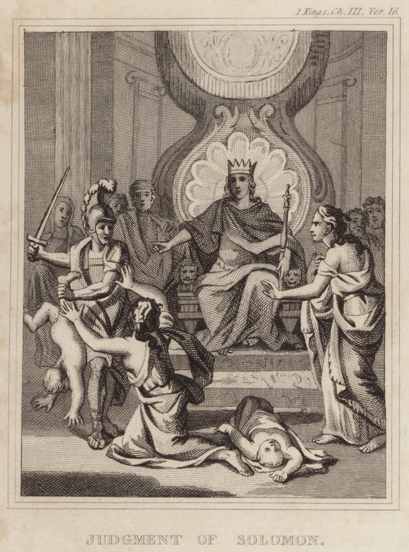 Das Urteil Salomos von English School