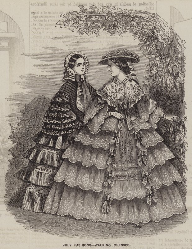 Juli-Moden, Spazierkleider von English School