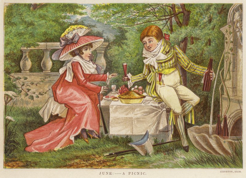 Juni: Ein Picknick von English School