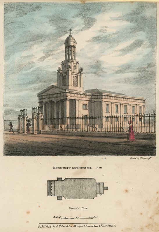 Kennington Kirche, Lambeth, London von English School