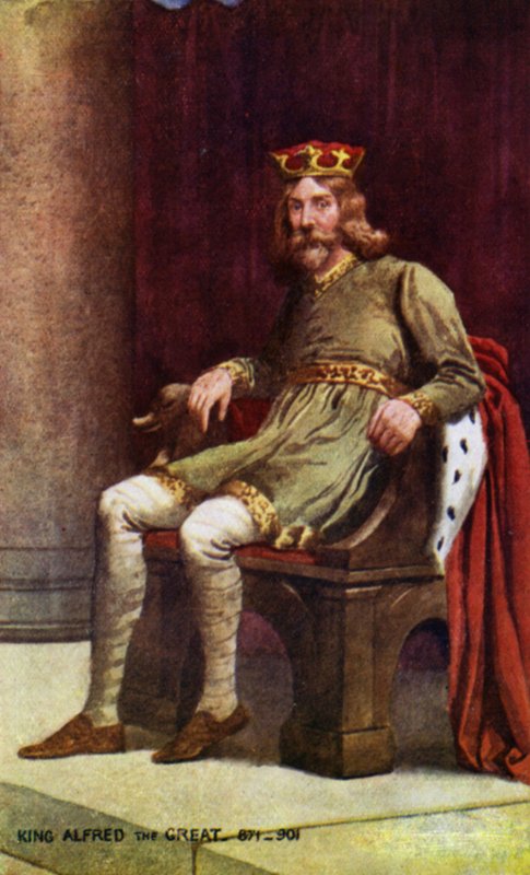 König Alfred der Große von English School