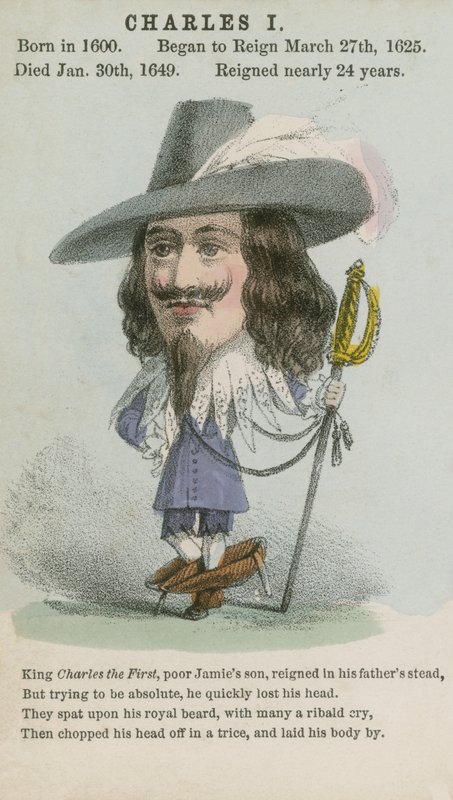 König Karl I von English School