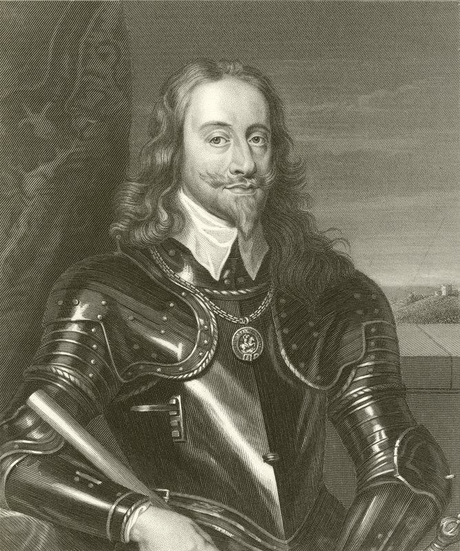 König Karl I von English School