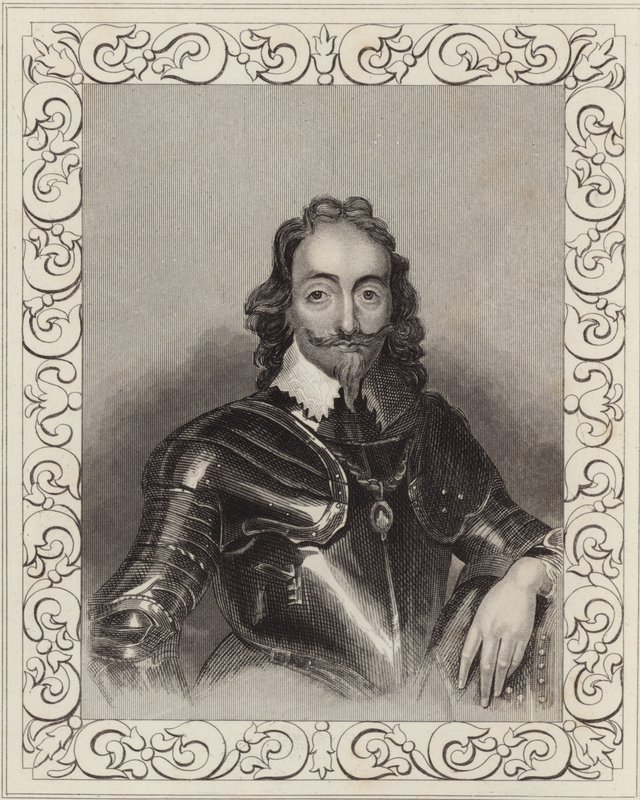 König Karl I von English School