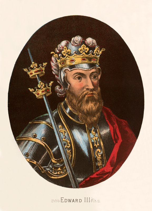 König Eduard III von English School