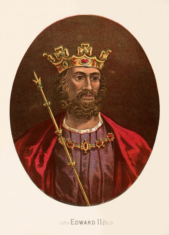 König Eduard II von English School