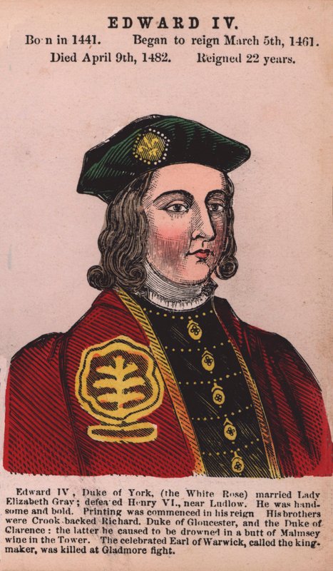 König Eduard IV. von English School