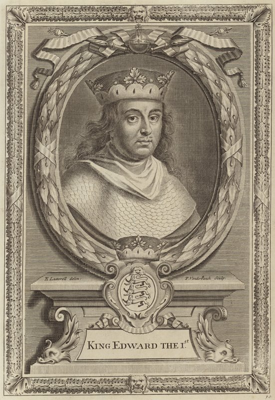König Eduard I. von England von English School