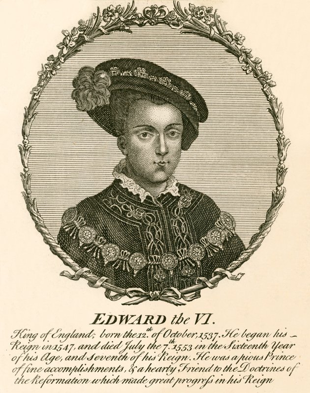 König Eduard VI. von English School