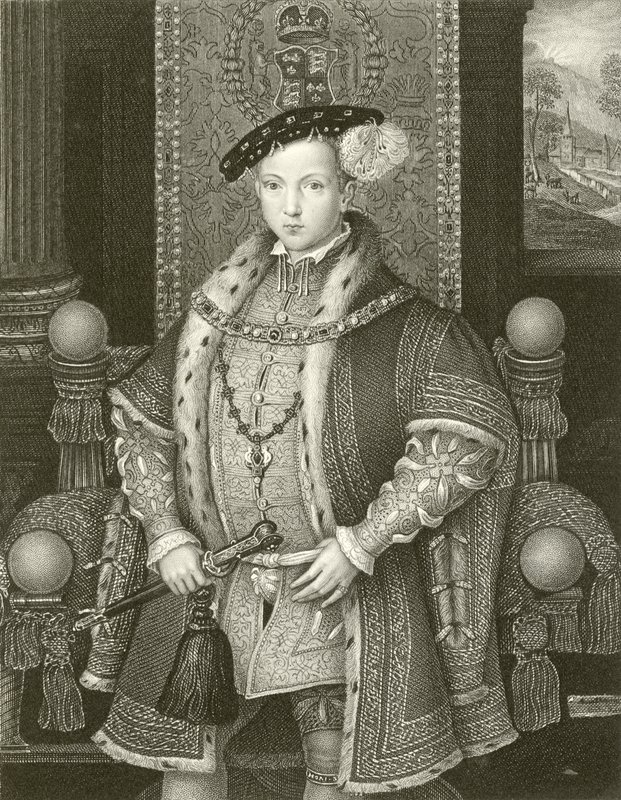 König Edward VI. von English School