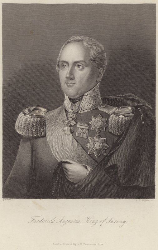 König Friedrich August I. von Sachsen von English School