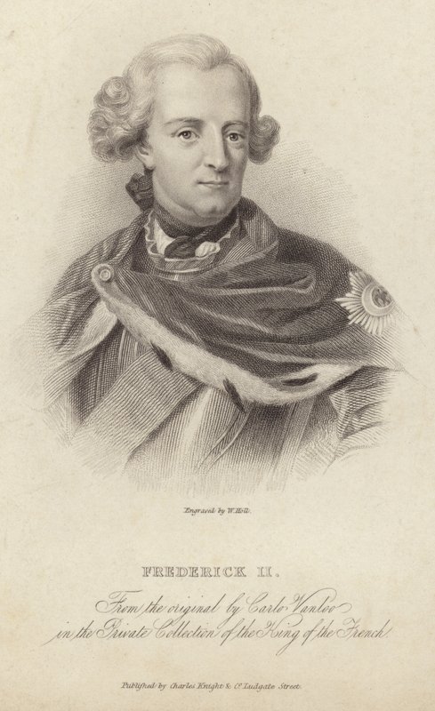 König Friedrich II. von Preußen von English School