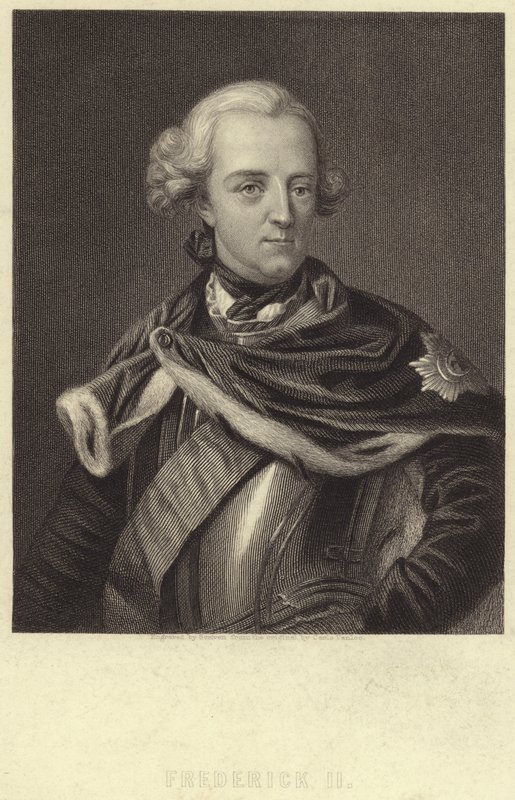 König Friedrich II. von Preußen von English School
