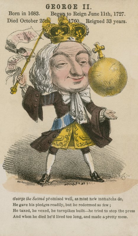 König Georg II von English School