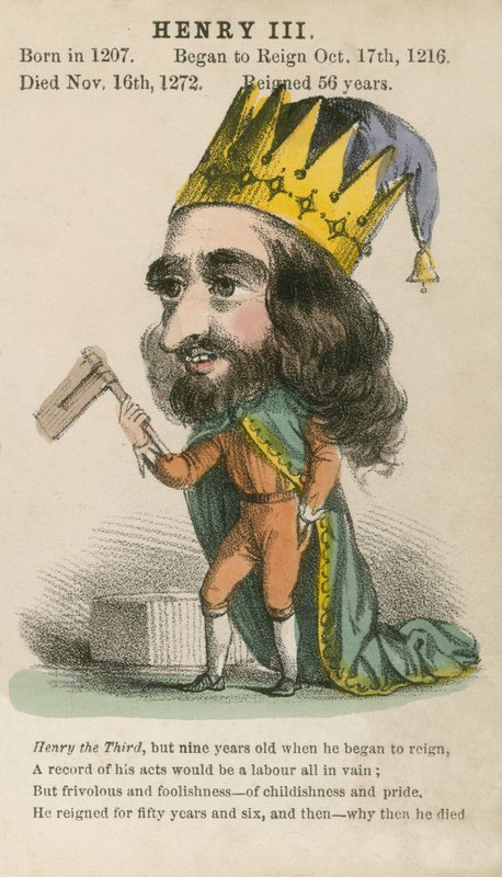 König Heinrich III von English School