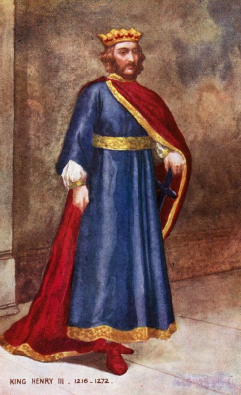 König Heinrich III von English School