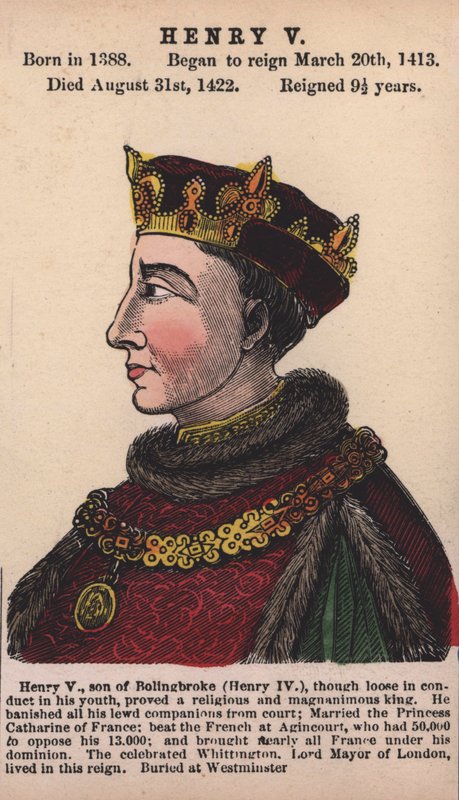 König Heinrich V. von English School