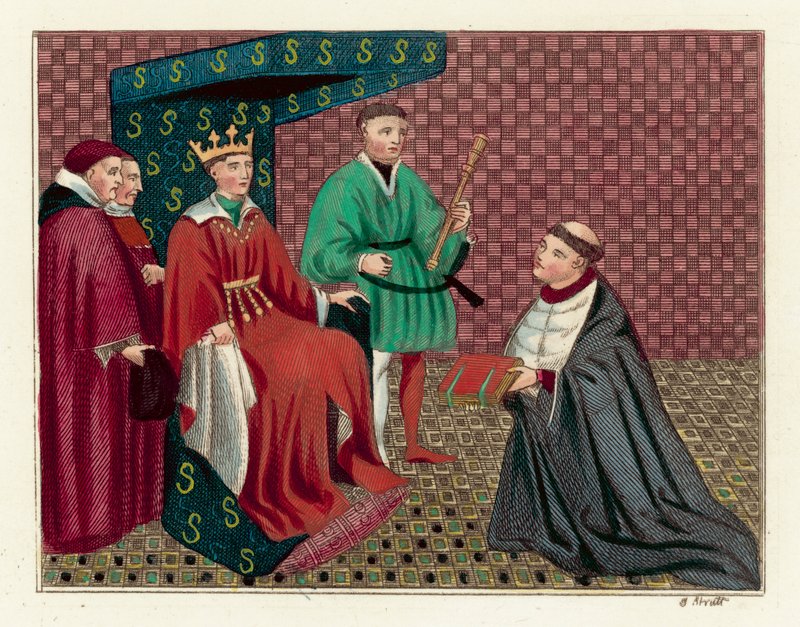König Heinrich V von English School