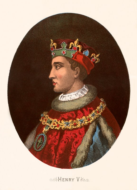König Heinrich V. von English School