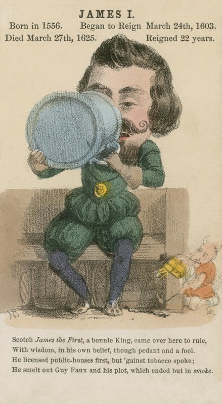 König Jakob I von English School
