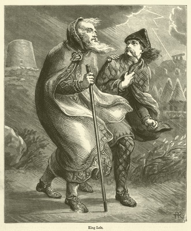 König Leir (Gravur) von English School
