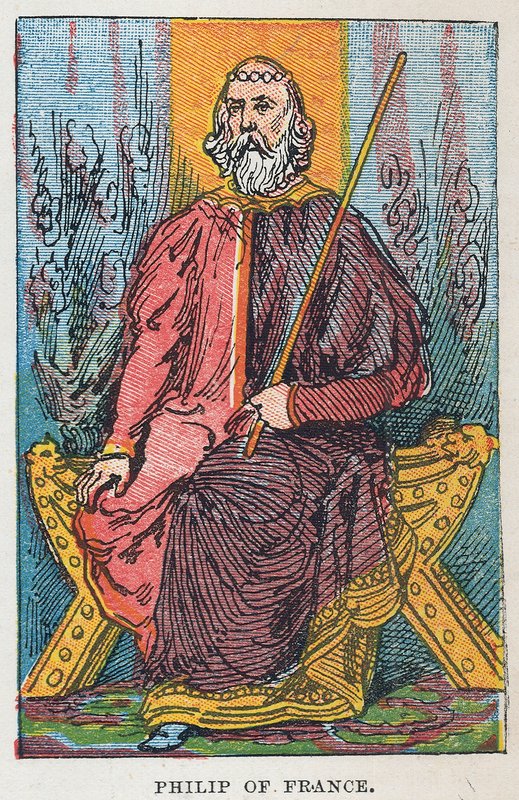 König Philipp von Frankreich von English School