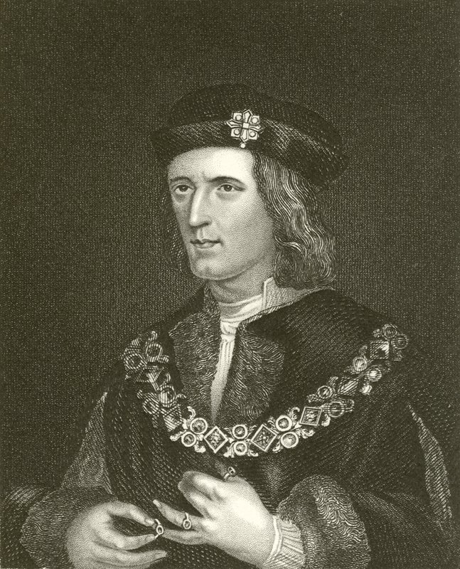 König Richard III von English School