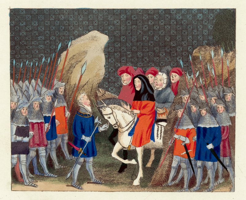 König Richard II. verraten von English School