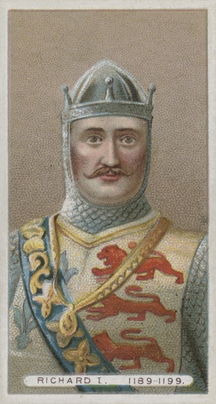 König Richard I., Löwenherz von English School