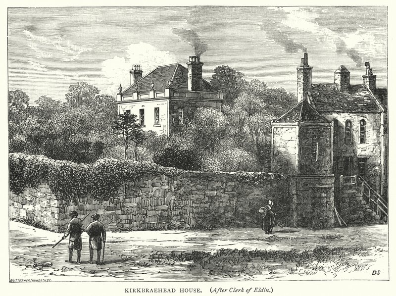Kirkbraehead House (Stich) von English School