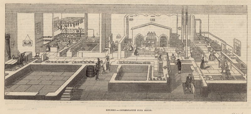 Küche des Conservative Club House von English School