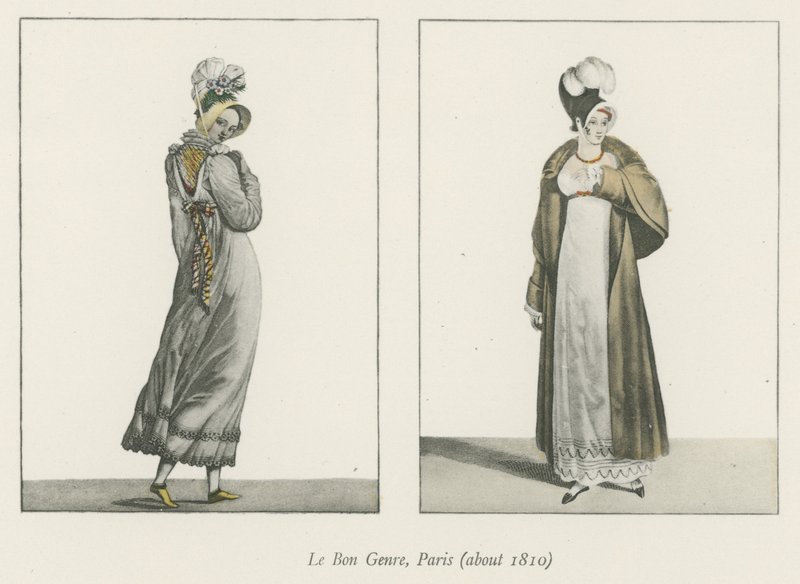 Le Bon Genre, Paris (ca. 1810) von English School