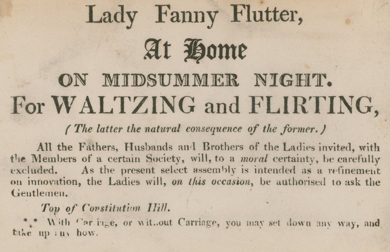 Lady Fanny Flutter von English School