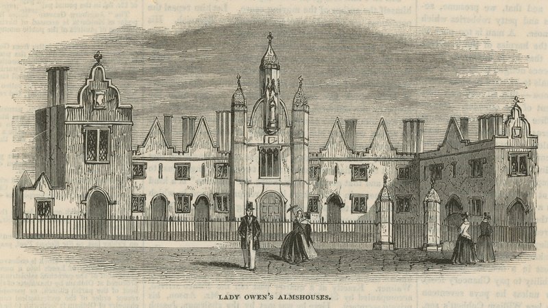 Lady Owens Armenhäuser in Islington von English School