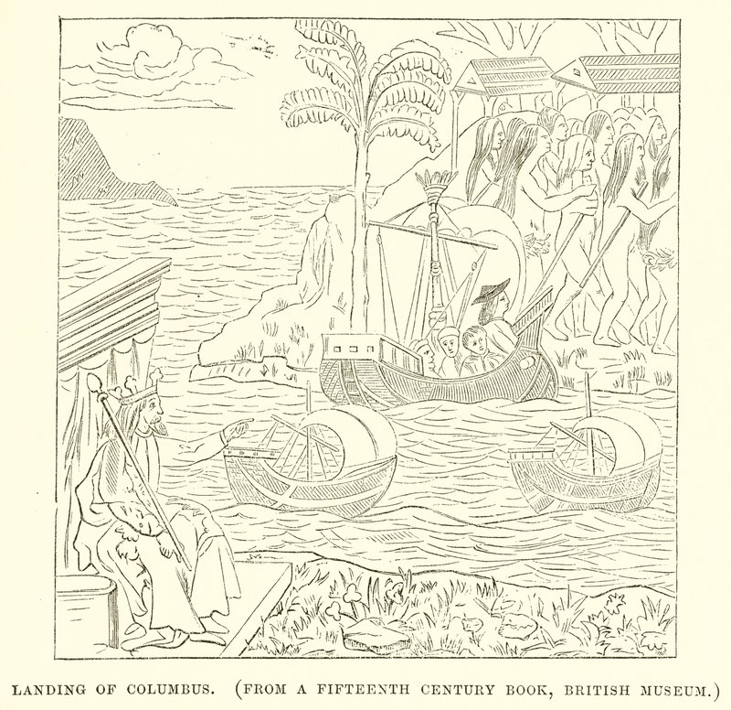 Landung von Kolumbus von English School
