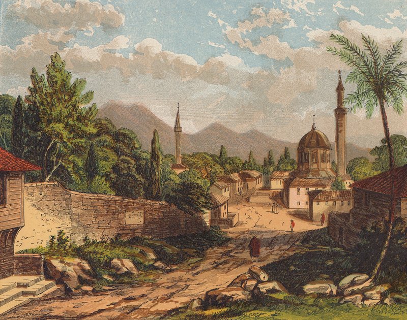 Landschaft im Heiligen Land von English School