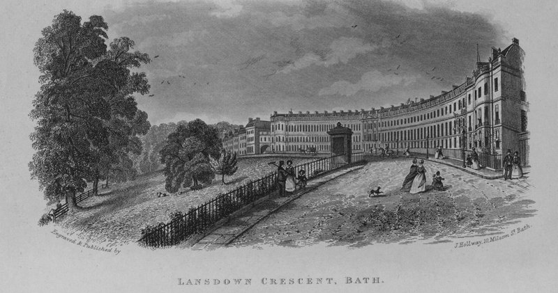 Lansdown Crescent, Bath von English School
