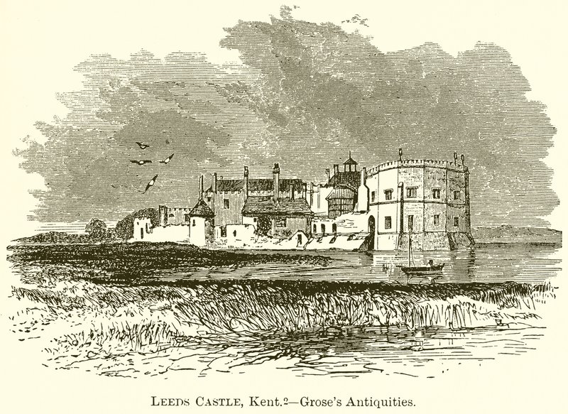 Leeds Castle, Kent.--Groses Antiquities von English School
