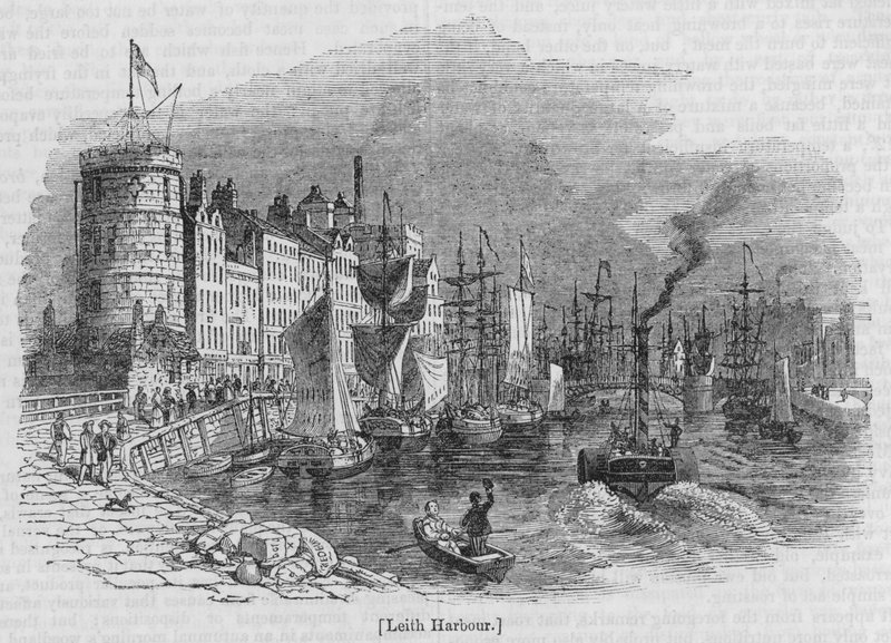 Leith Hafen von English School
