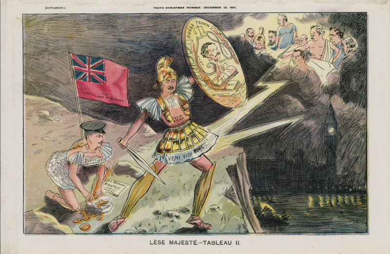 Majestätsbeleidigung - Tableau II von English School