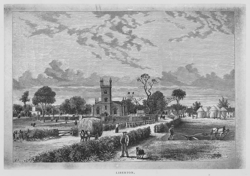Liberton (Gravur) von English School