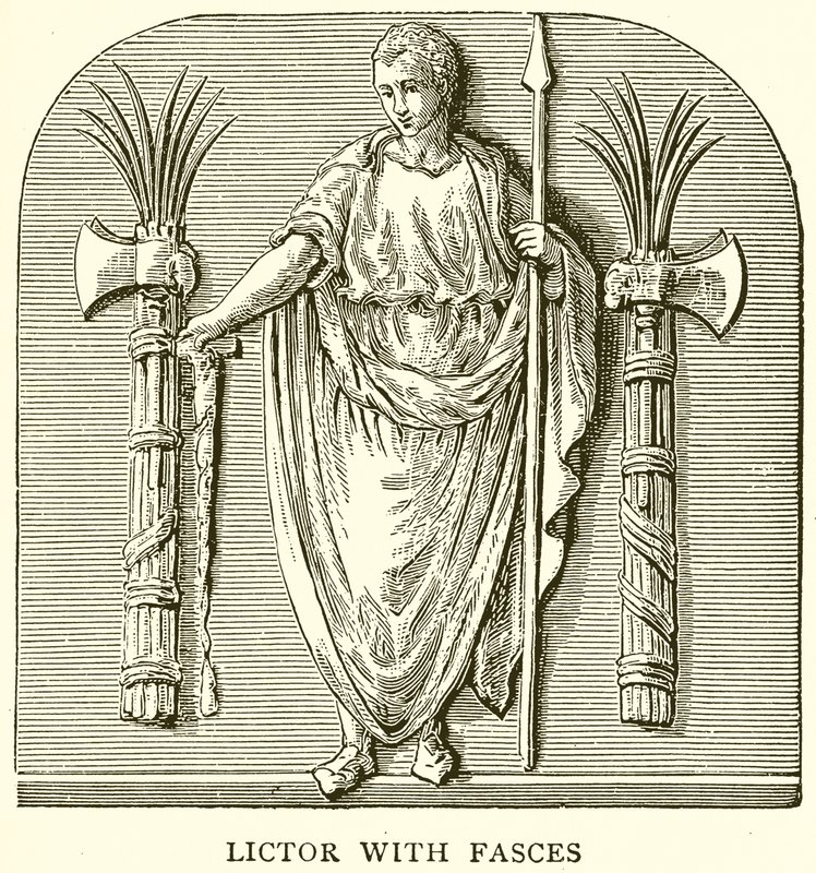 Liktor mit Fasces von English School