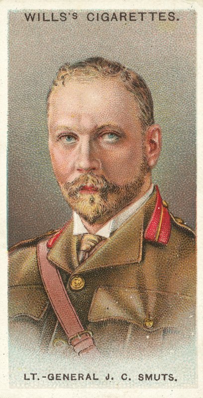 Generalleutnant J C Smuts (Chromolithografie) von English School