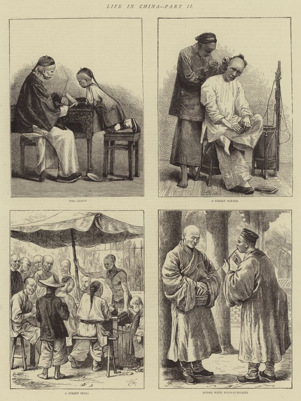 Leben in China, Teil II (Stich) von English School