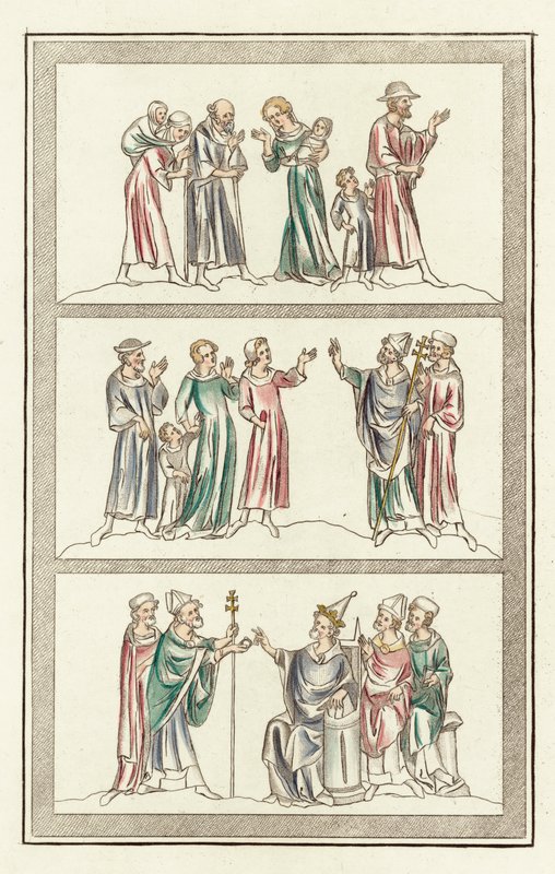 Leben von Thomas Becket von English School