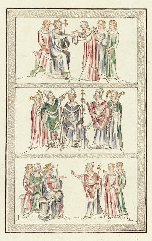 Leben von Thomas Becket von English School