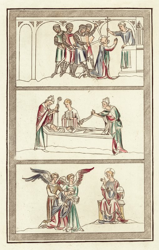 Leben des Thomas Becket von English School