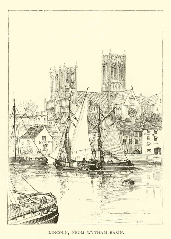 Lincoln, vom Wytham Basin von English School