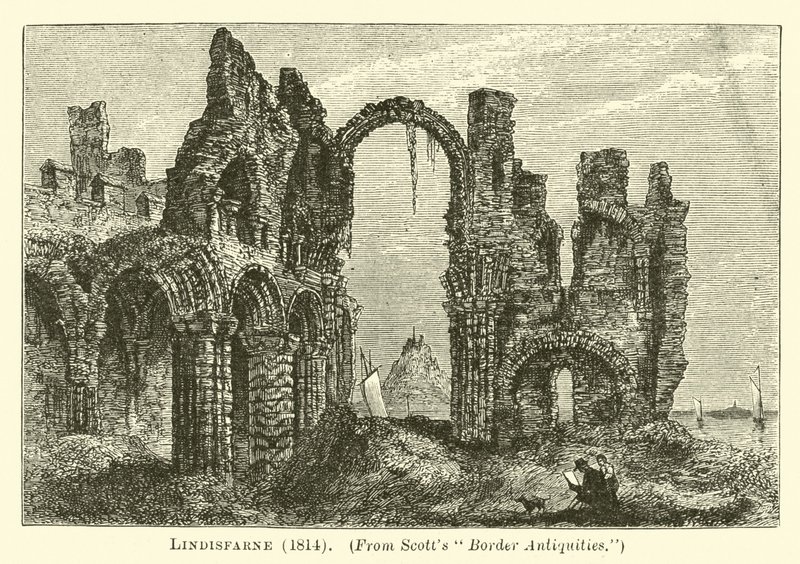 Lindisfarne, 1814 von English School