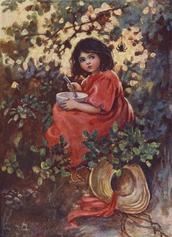 Kleine Miss Muffet von English School